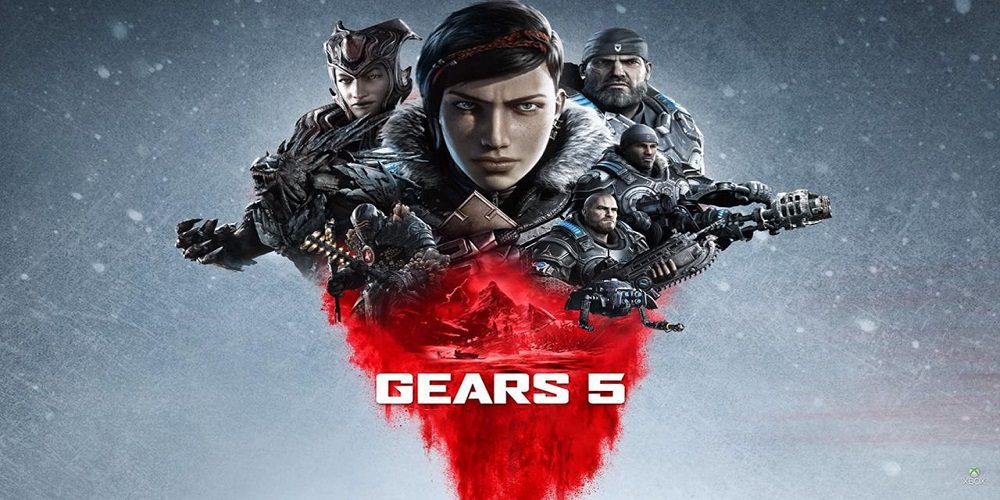 کنترلر با تم بازی Gears 5