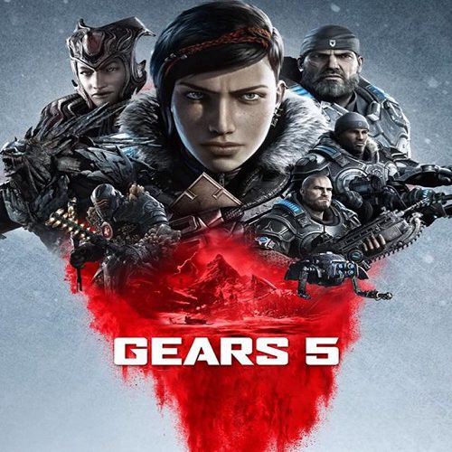 کنترلر با تم بازی Gears 5