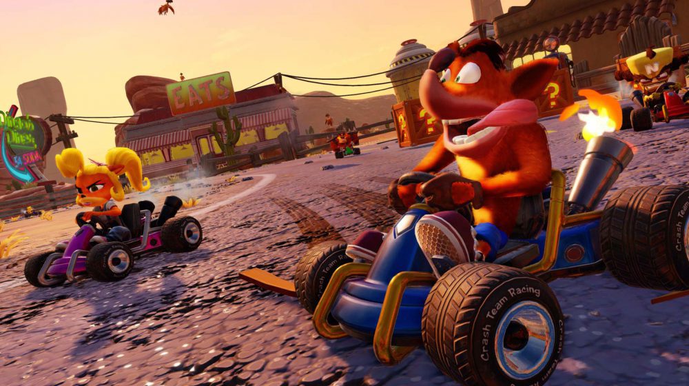 بهروزرسانی بازی Crash Team Racing
