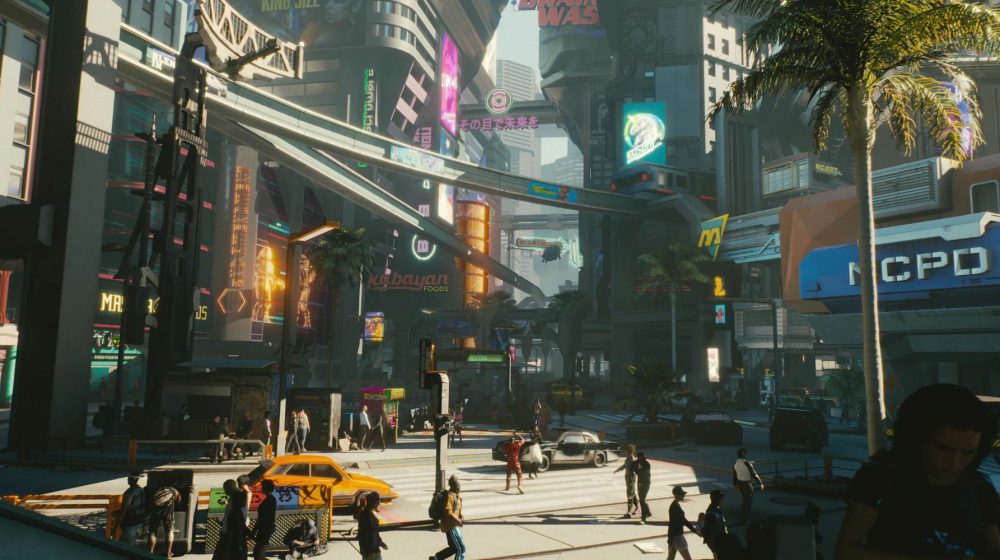 نقشهی بازی Cyberpunk 2077