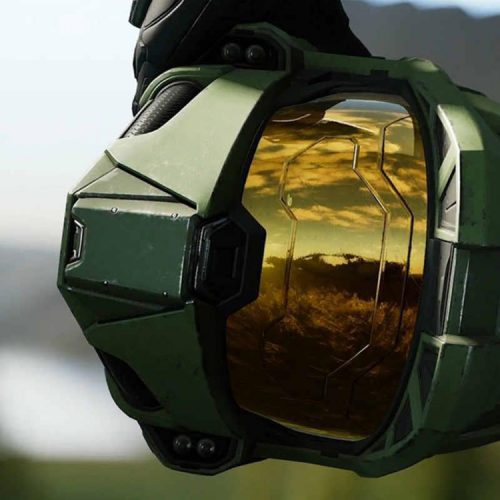 صورت مستر چیف در سریال Halo