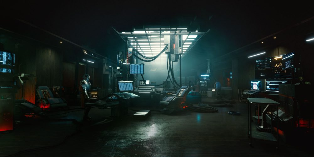 موتور گرافیکی بازی Cyberpunk 2077