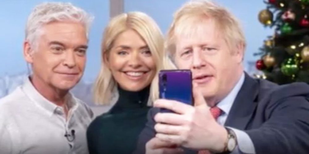 سلفی بوریس جانسون