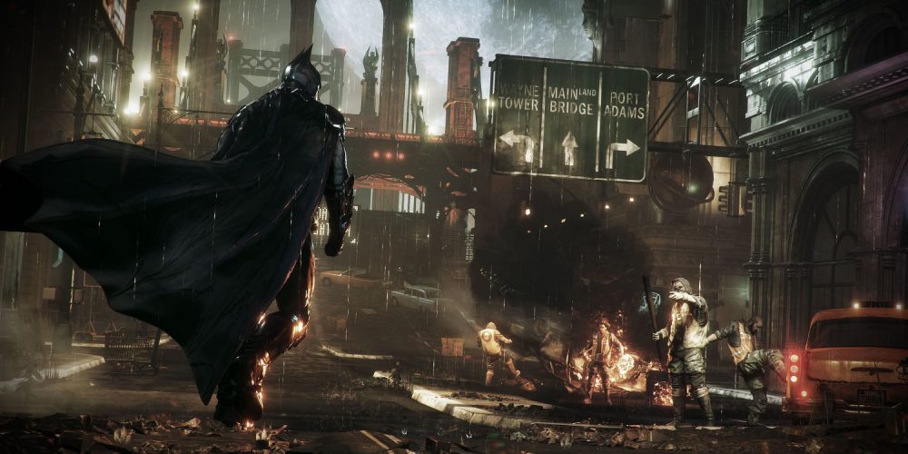 بازی Batman: Arkham Knight پوستهی Earth 2 Dark Knight