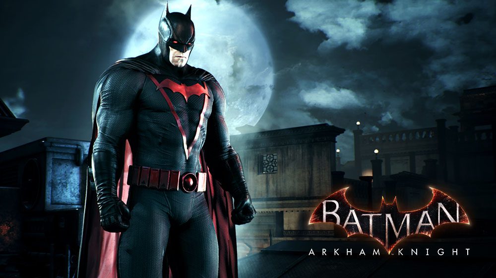 بازی Batman: Arkham Knight پوستهی Earth 2 Dark Knight