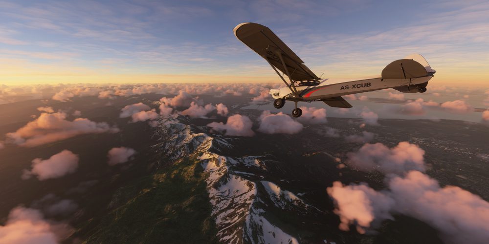 تغییرات فصلی در بازی Microsoft Flight Simulator