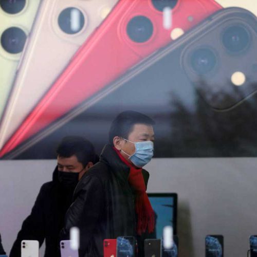 اپل چین کرونا