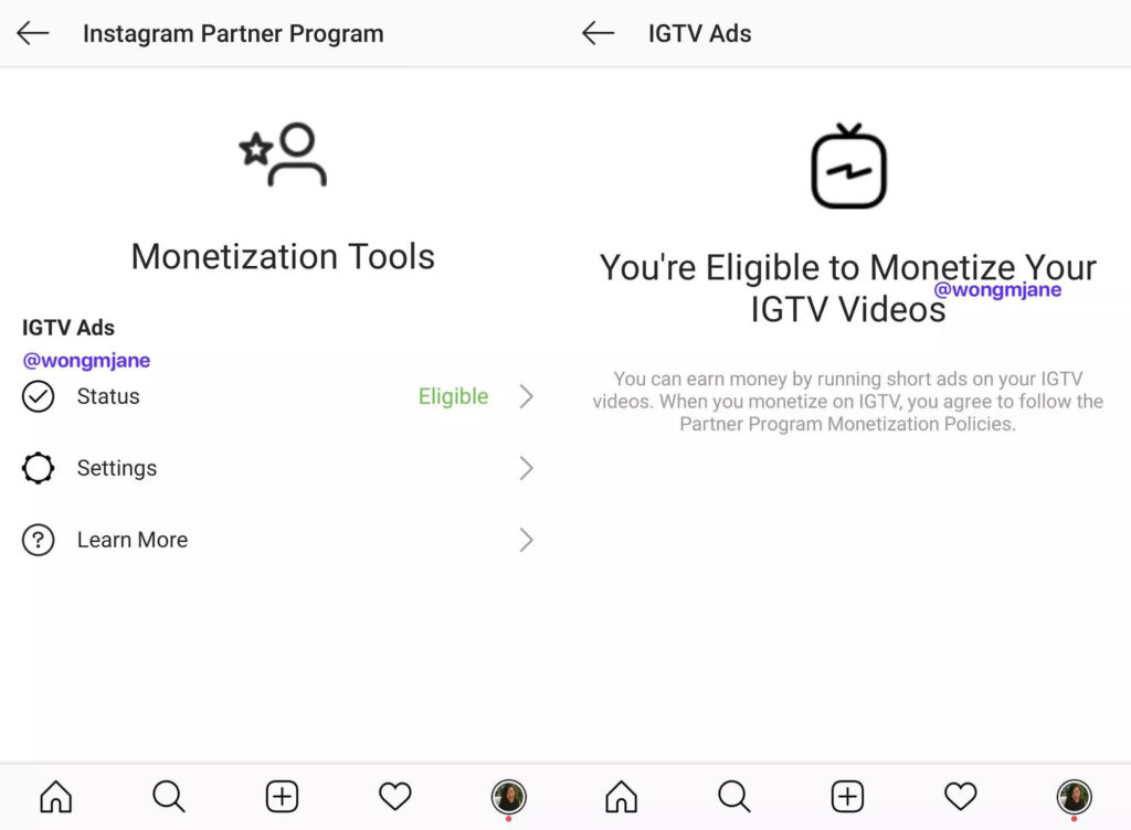 ویژگیهای اینستاگرام