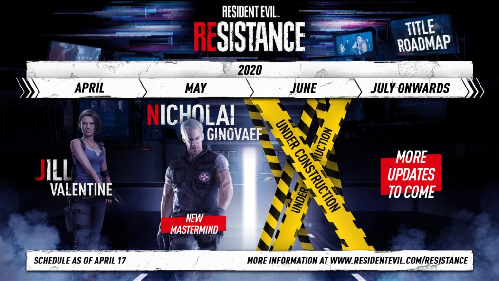 شخصیت‌های بازی Resident Evil Resistance