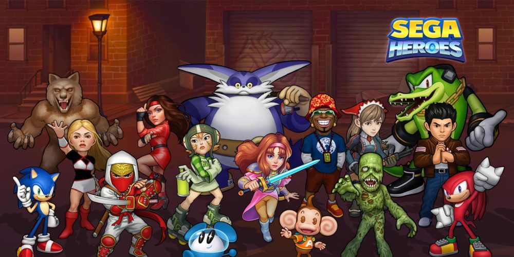 بازی موبایلی Sega Heroes