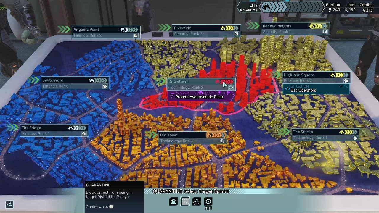 شهر 31 در بازی XCOM: Chimera Squad