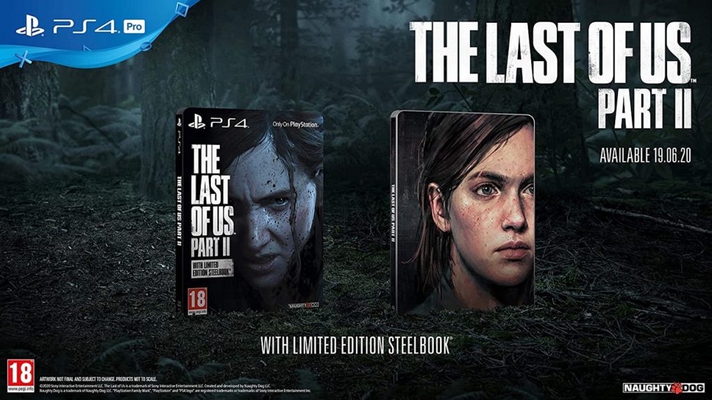 نسخه استیل بوک بازی The Last of Us Part 2