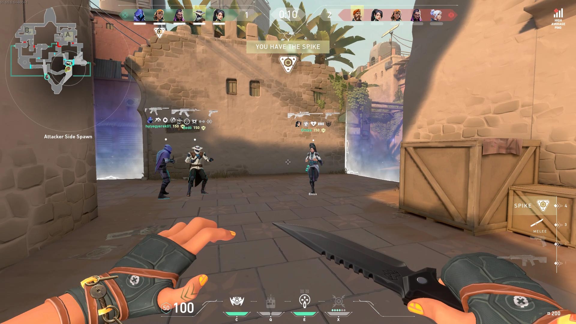 حالت Competitive بازی Valorant