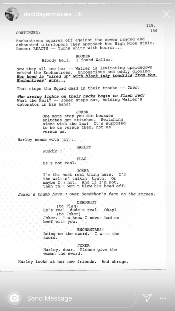 پایانبندی اصلی Suicide Squad