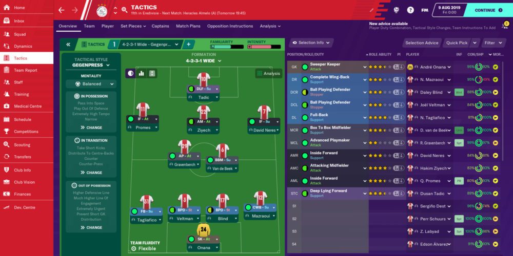 عرضهی Football Manager 2021