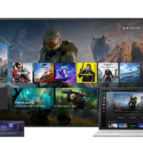 رابط کاربری و داشبورد ایکس‌باکس سری ایکس