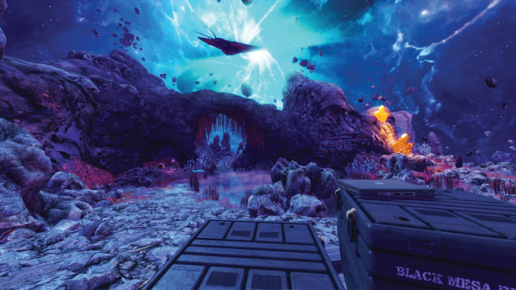 دنیای Xen در بازی Black Mesa