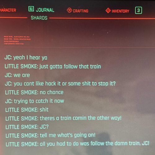 ایستر اگ بازی Cyberpunk 2077