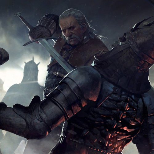 لوگوی رسمی The Witcher: Nightmare of The Wolf