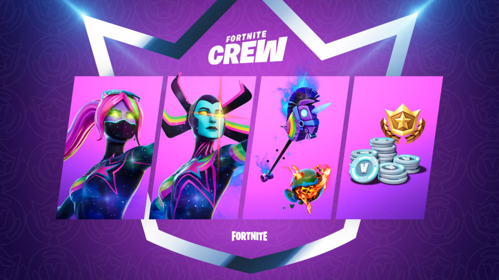 Crew Pack ماه دسامبر Fortnite