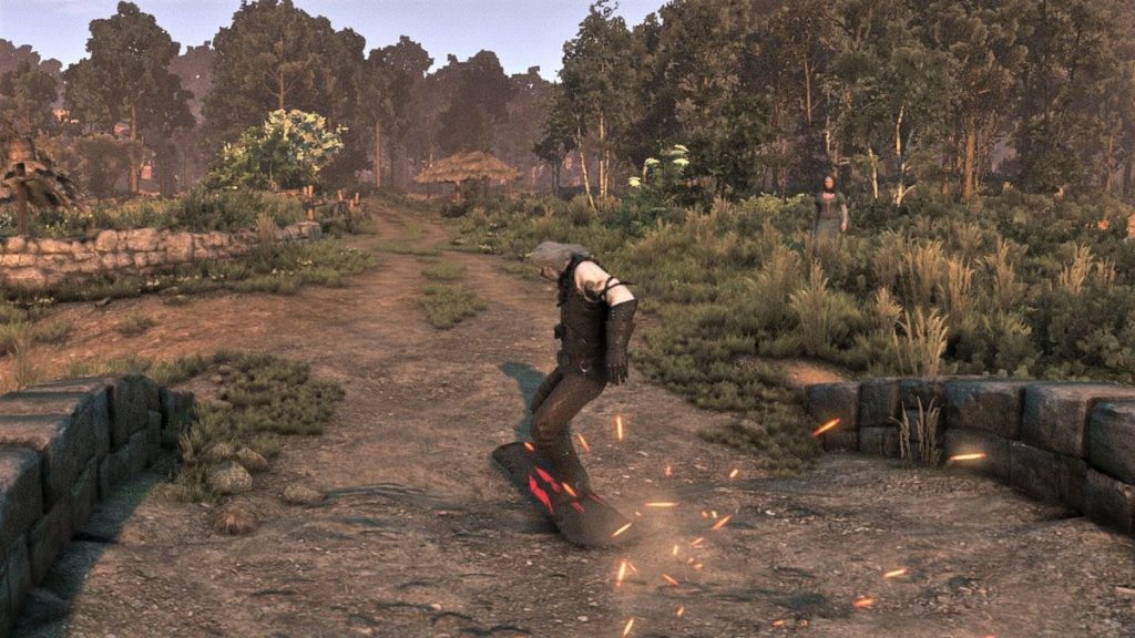 اسکیتسواری The Witcher 3