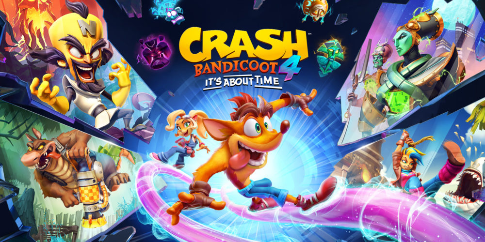 نسخههای نسل نهمی Crash Bandicoot 4: It's About Time