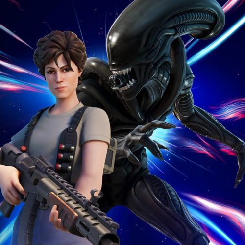 هیولای فیلم Alien فورتنایت