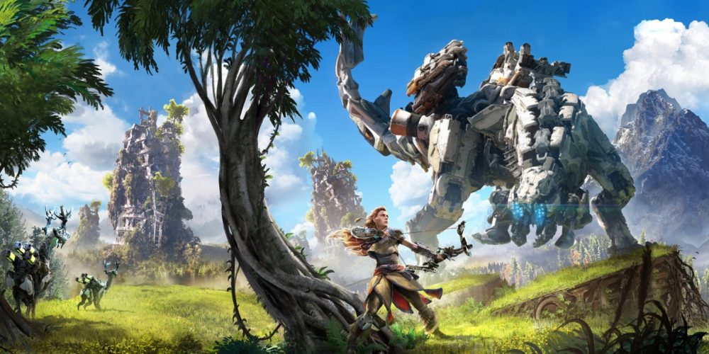 بازی Horizon Zero Dawn برنامهی Play At Home