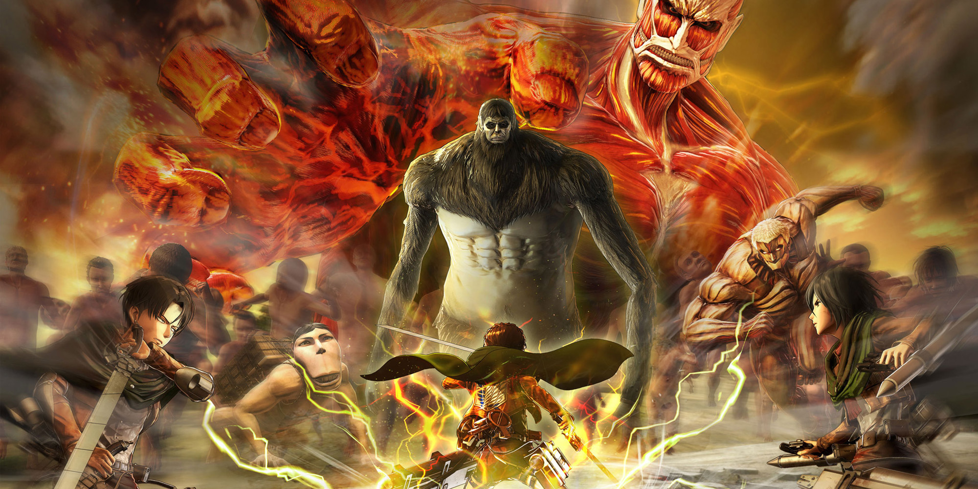 سریال Attack on Titan: معرفی انواع تایتان‌ها