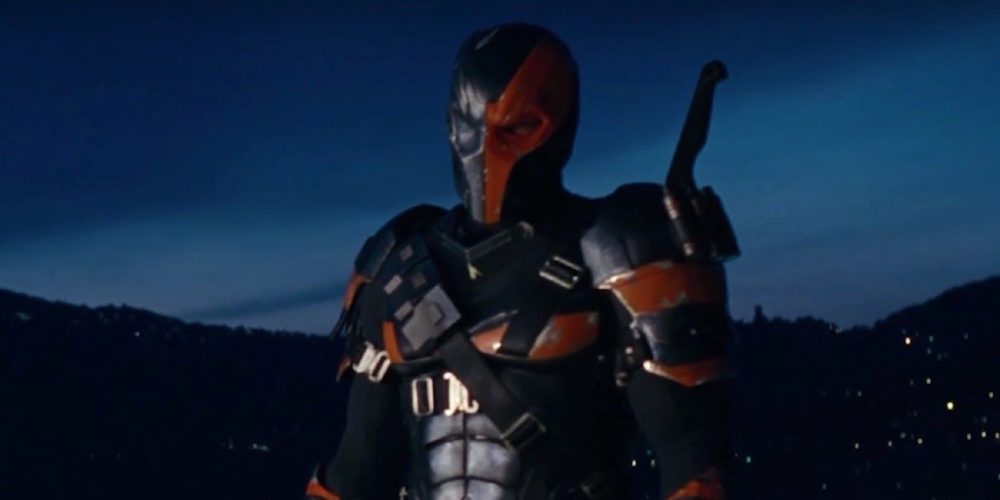 بتمن و دثاستروک در فیلم Zack Snyder's Justice League