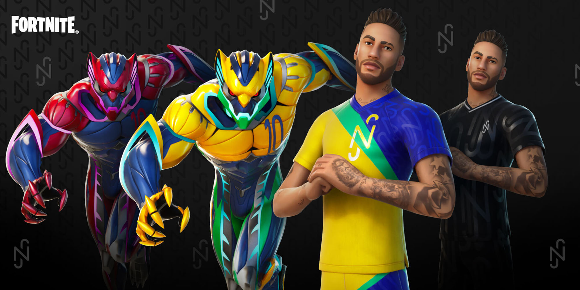 اسکین نیمار در بازی فورتنایت