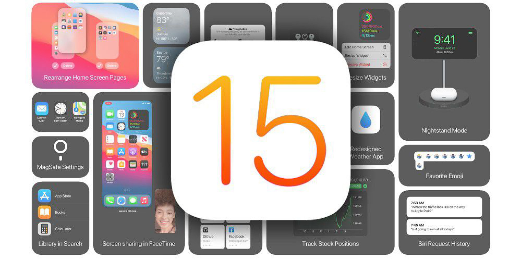 سیستم عامل iOS 15