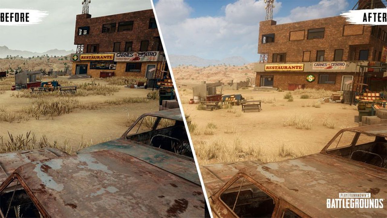 تغییرات نقشه Miramar در بازی PUBG