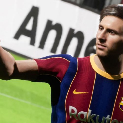 دموی بازی PES 2022 لیون مسی