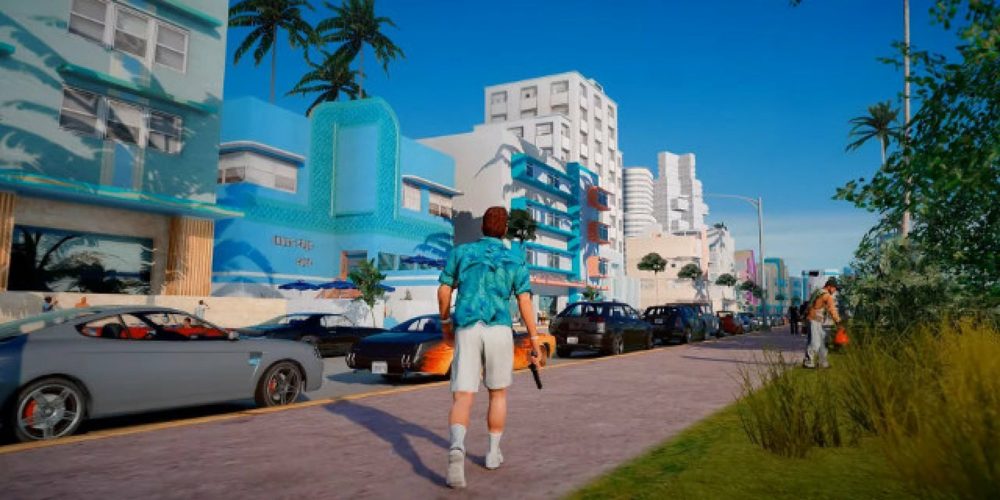 مود جدید بازی GTA V و ریمیک Vice City