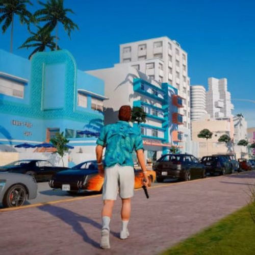 مود جدید بازی GTA V و ریمیک Vice City