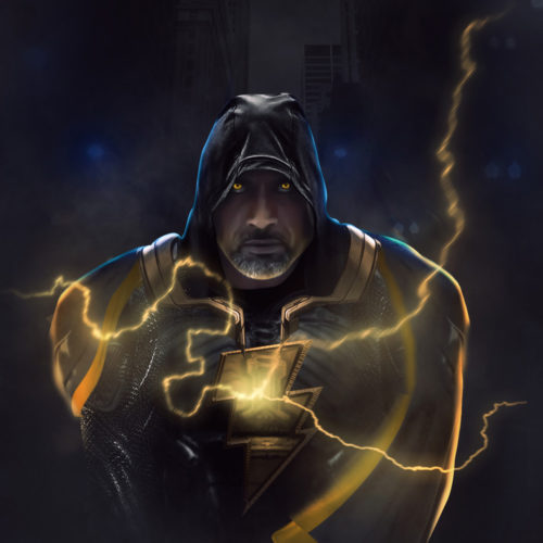 تصویر پشت صحنه Black Adam