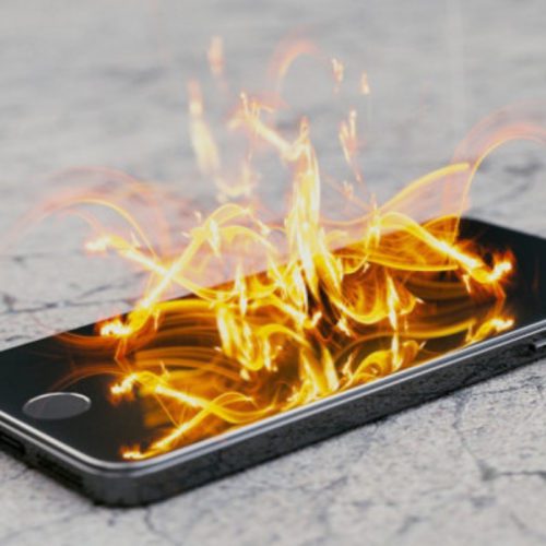 انفجار گوشی هوشمند