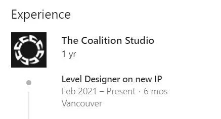 بازی جدید استودیوی کوالیشن