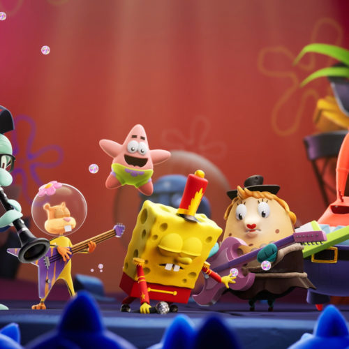 بازی پلتفرمر SpongeBob SquarePants: The Cosmic Shake