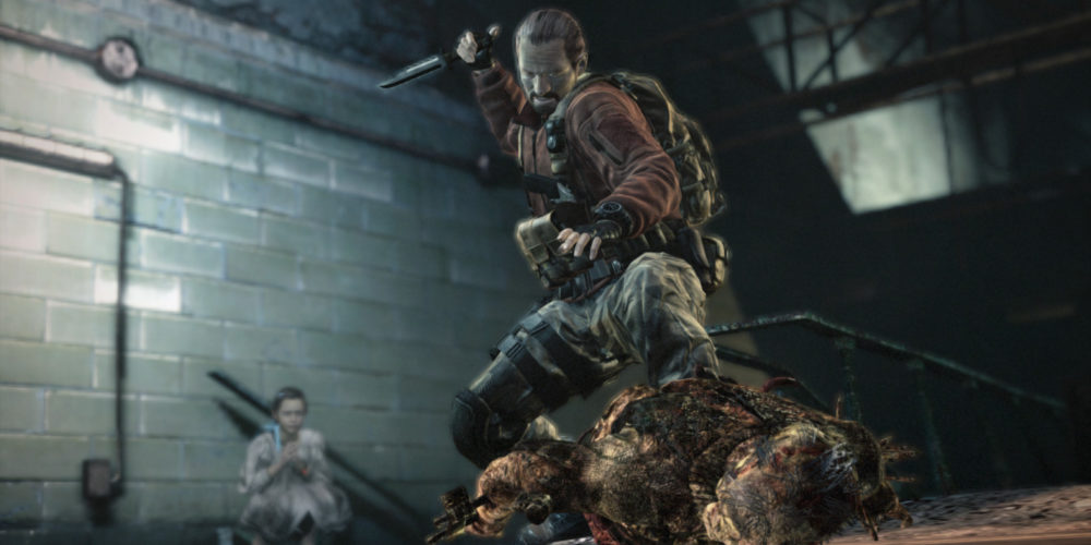 بری برتون در فیلم Resident Evil 2021