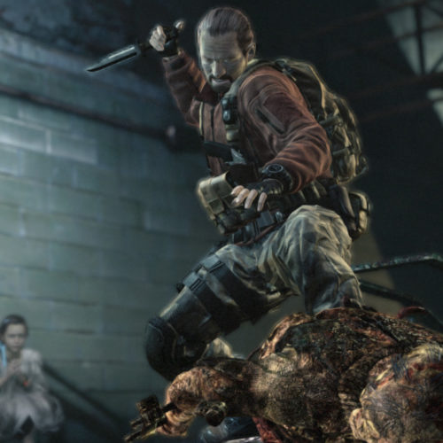 بری برتون در فیلم Resident Evil 2021