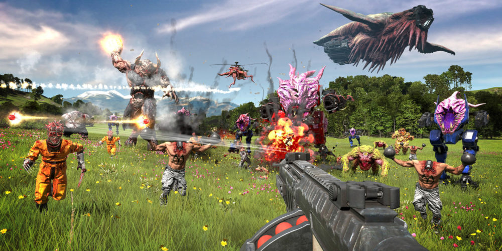 نسخه نسل نهمی Serious Sam 4
