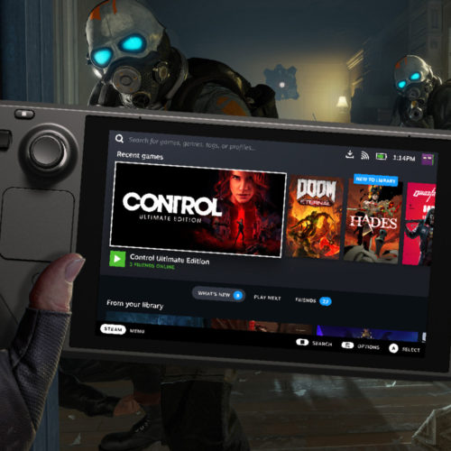 تحسین کنسول استیم دک