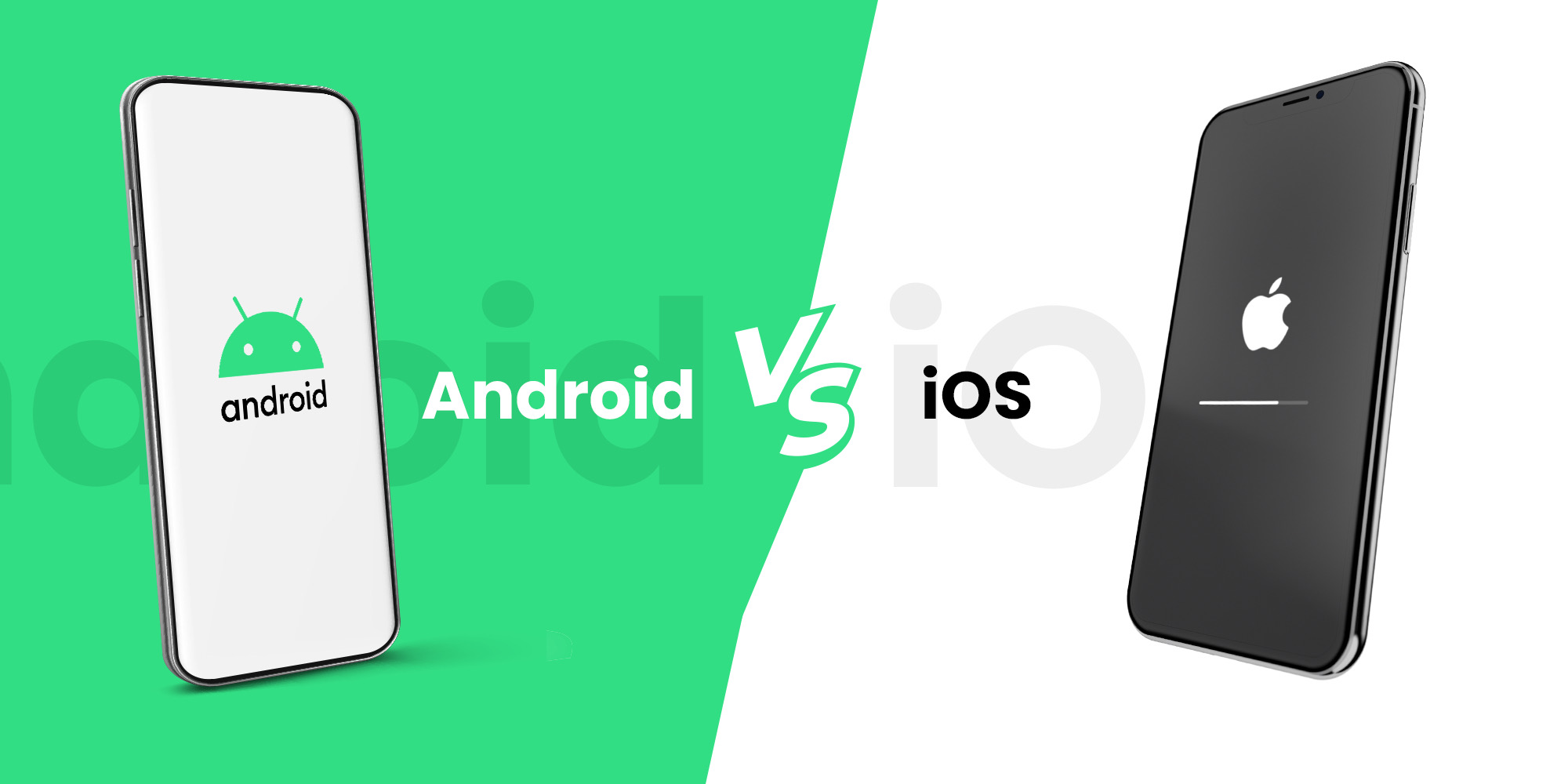 سیستم عامل اندروید در مقابل iOS