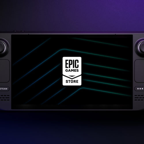 اجرای فروشگاه اپیک گیمز در استیم دک