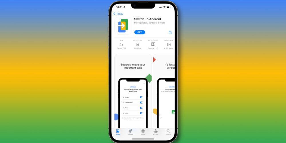 انتقال اطلاعات از آیفون به اندروید