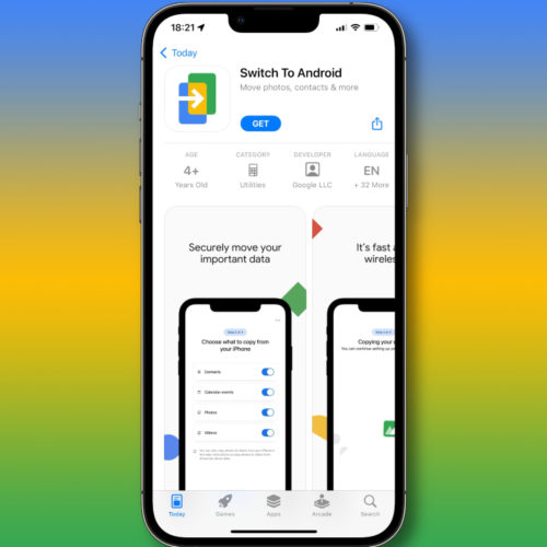 انتقال اطلاعات از آیفون به اندروید