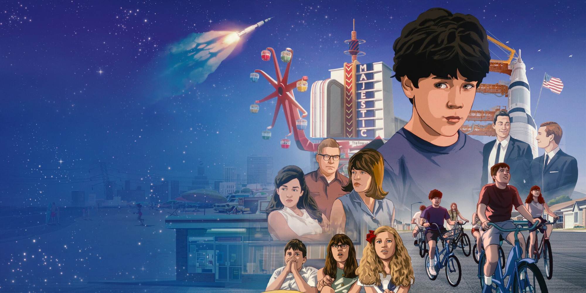 نقد انیمیشن Apollo 10½: A Space Age Childhood