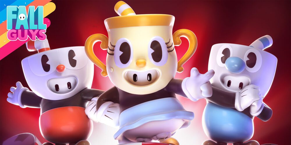 همکاری Fall Guys و Cuphead
